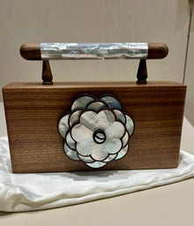 The Mother-of-Pearl Floral Box Bag