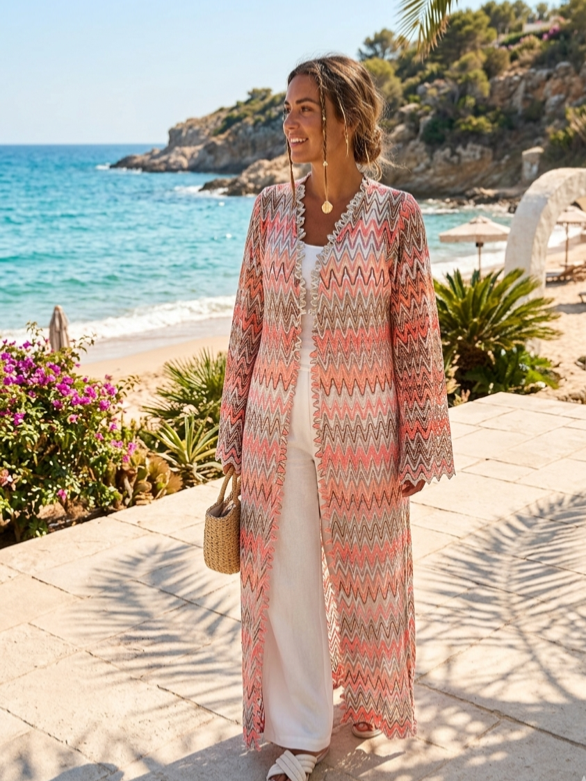 Missoni zigzag kimono