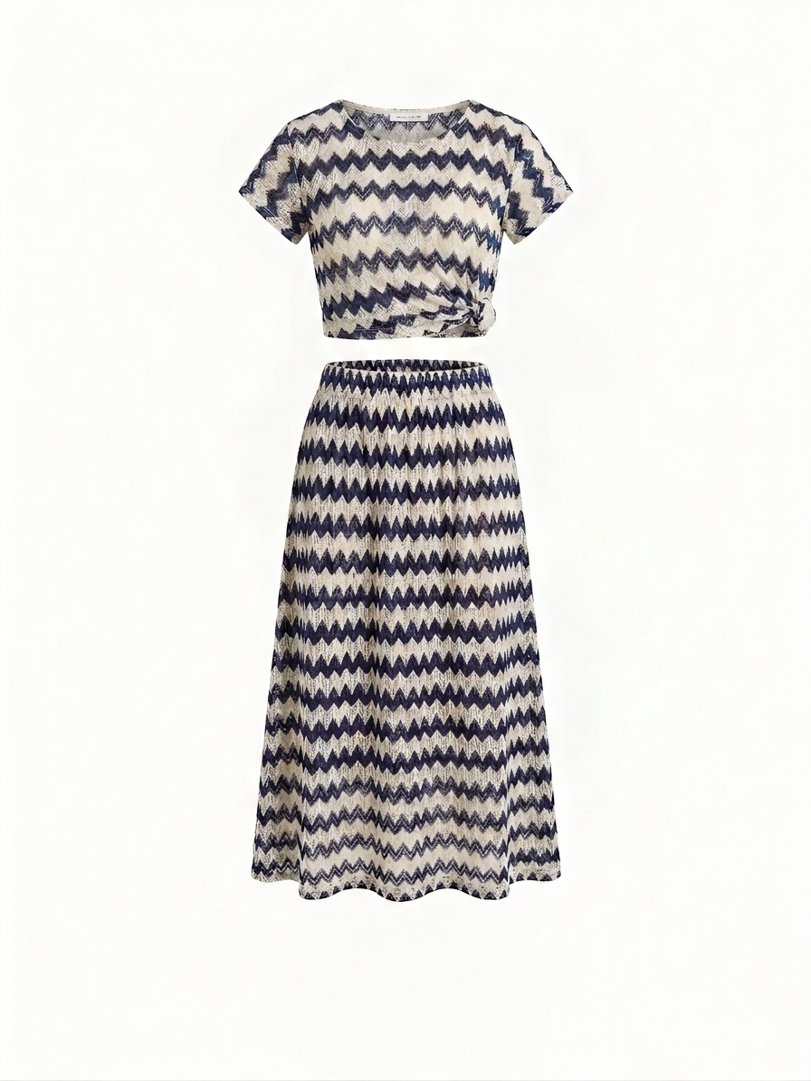Missoni navy&white set