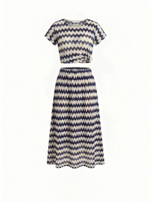 Missoni navy&white set