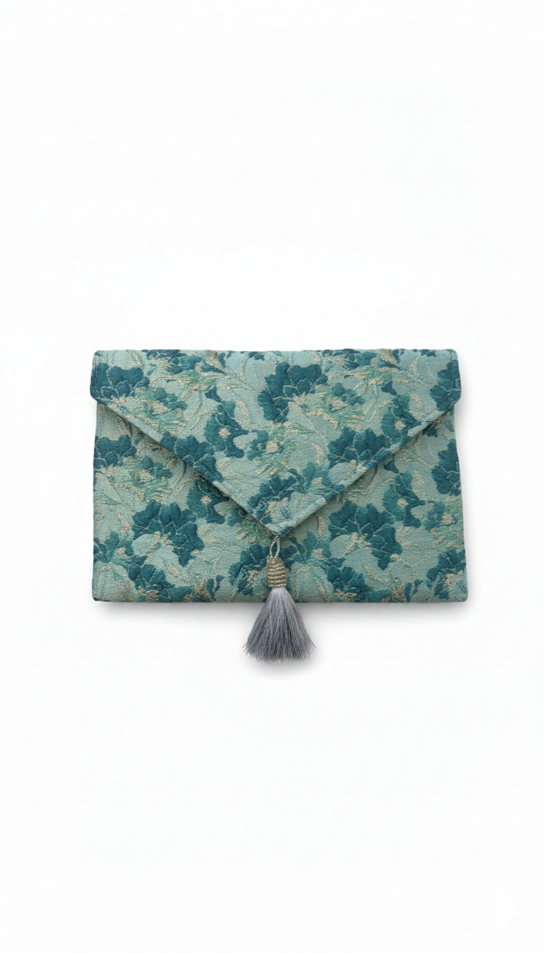 Verde Élégance Clutch